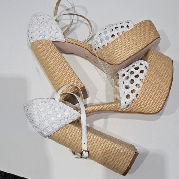 Jessica Simpson Aditi Woven Platform Ankle Strap Sandals - Picture 8 of 10